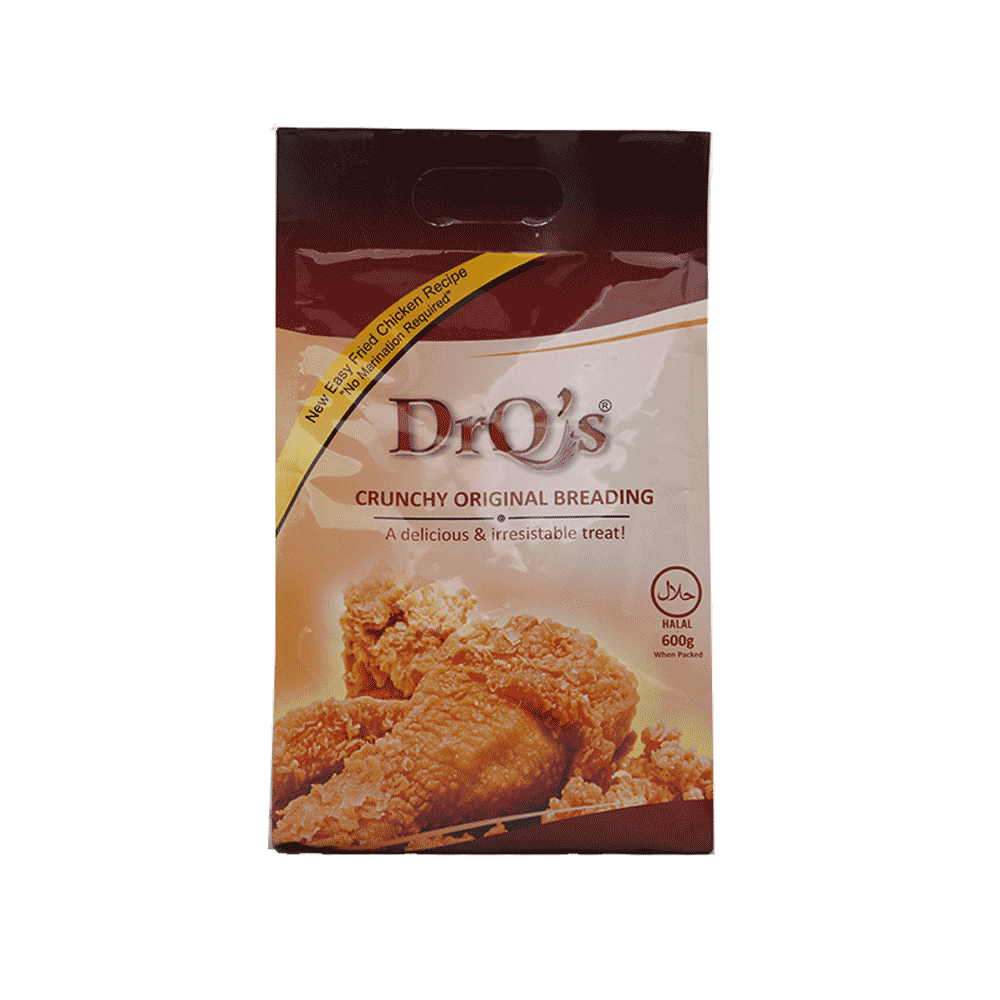 DR QS CRUNCHY ORIGINAL BREAD CRUMBS 600GM