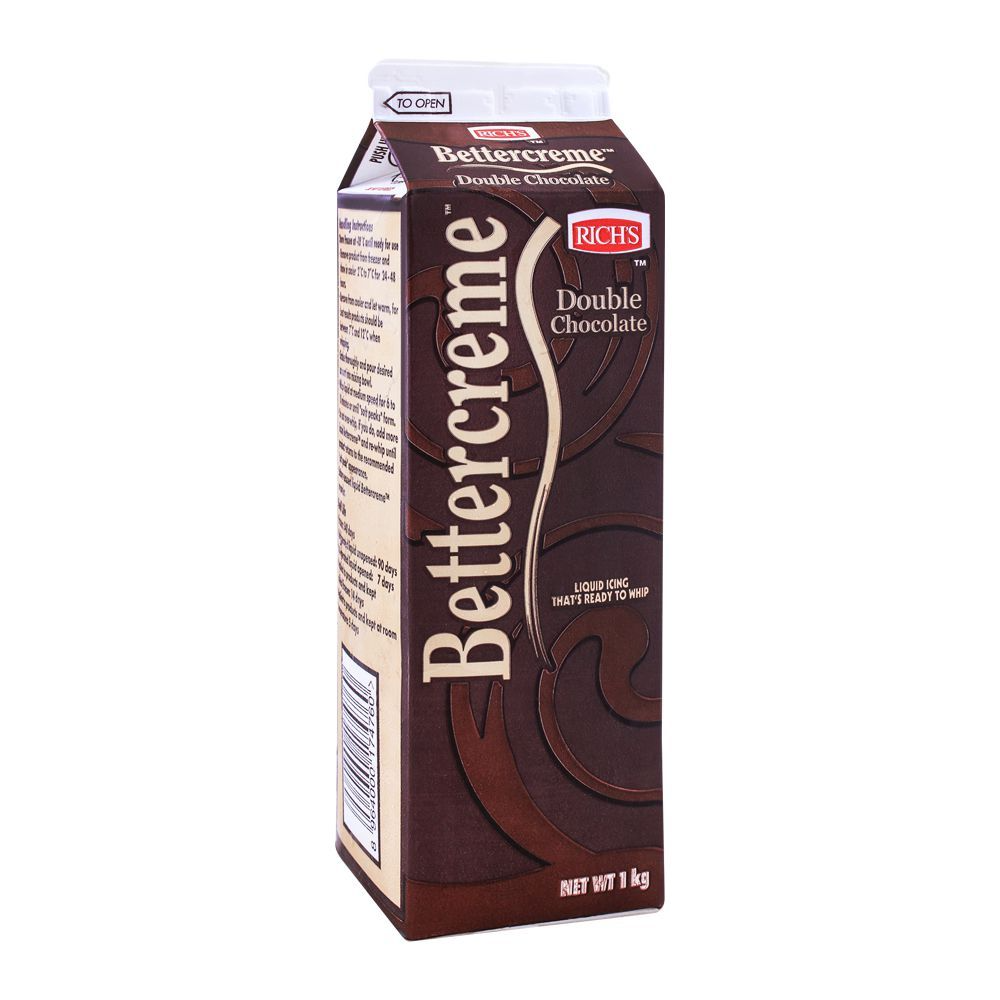 RICHS DOUBLE CHOCOLATE BUTTERCREME 1LTR