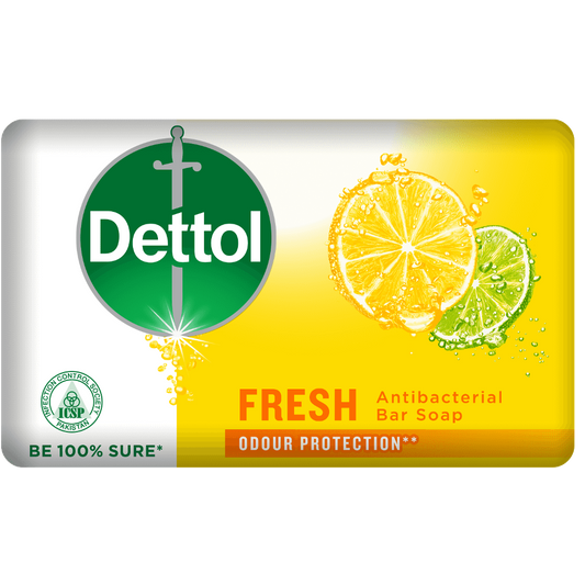 DETTOL FRESH ODOUR PROTECTION ANTIBACTERIAL SOAP 85GM