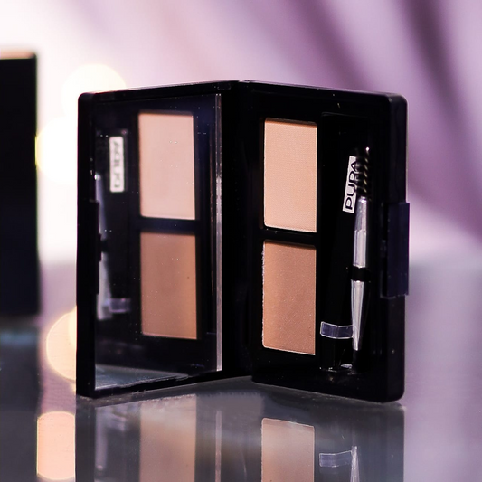 PUPA EYEBROW DESIGN SET PERFECT EYEBROW SET FIXTIVE WAX +COL