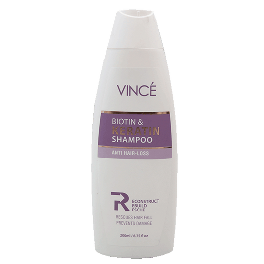 VINCE BIOTIN & KERATIN SHAMPOO ANTI HAIR-LOSS 200ML