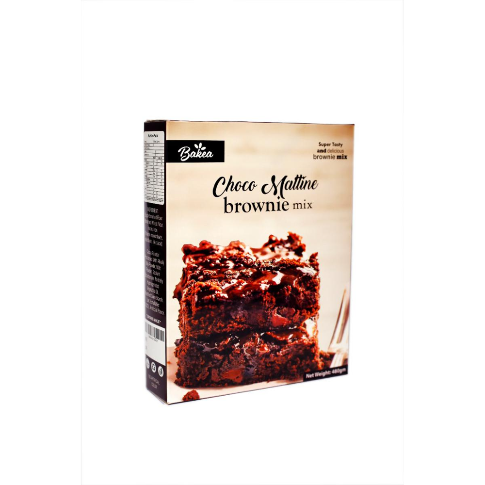 BAKEA CHOCOMALTINE BROWNIE MIX 480GM