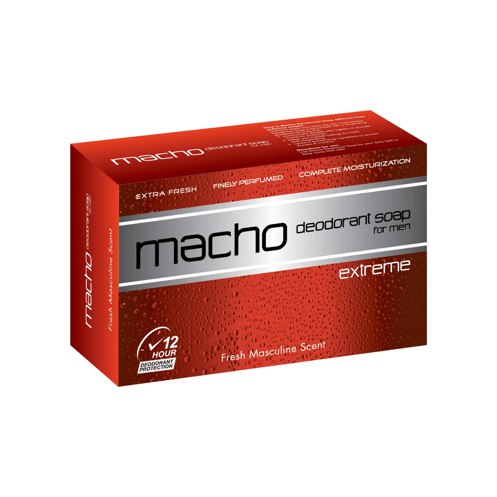 MACHO DEODRANT SOAP FOR MEN EXTREME 110GM