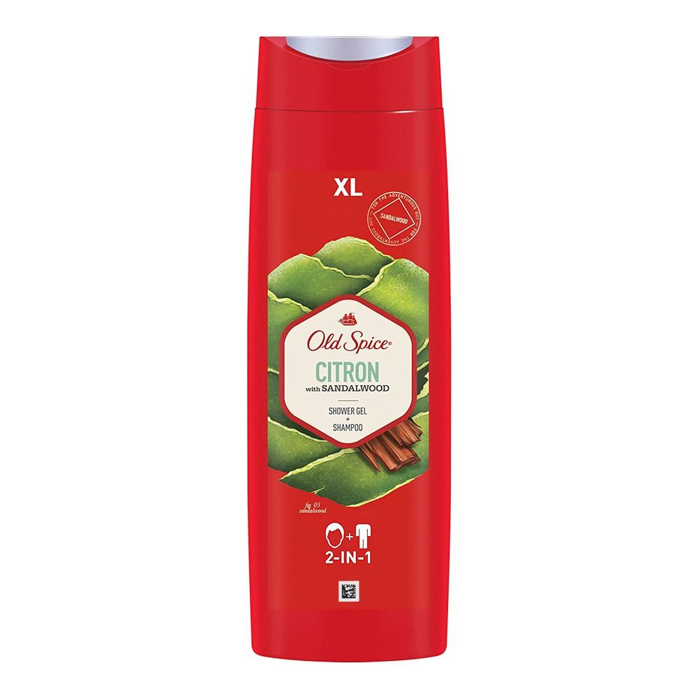 OLD SPICE SHOWER GEL & SHAMPOO CITRON 2IN1 XL 400 ML