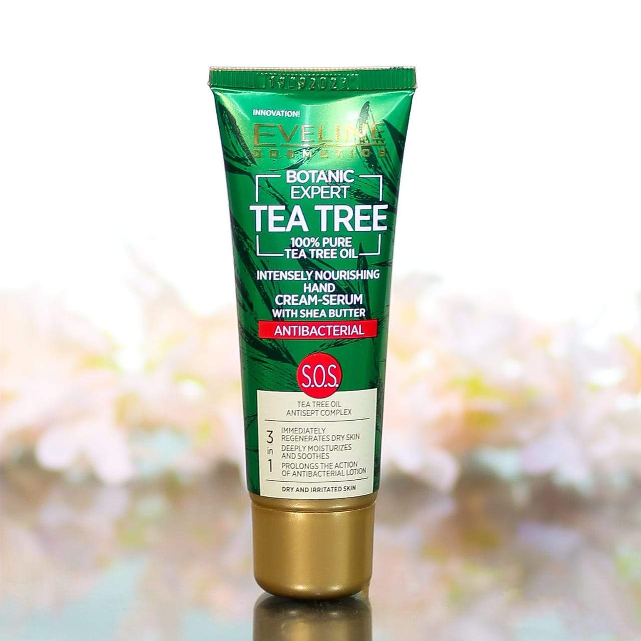 EVELINE BOTANIC EXPERT TEA TREE OIL HAND CREAM SERUM 40ML