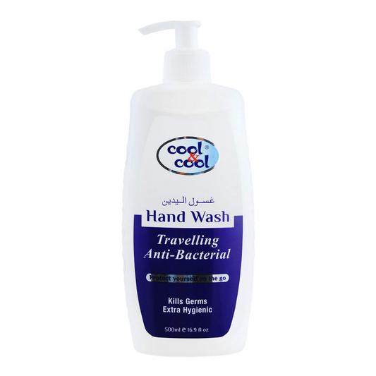 COOL & COOL HAND WASH ANTI BACTERIAL TRAVELLING 500ML