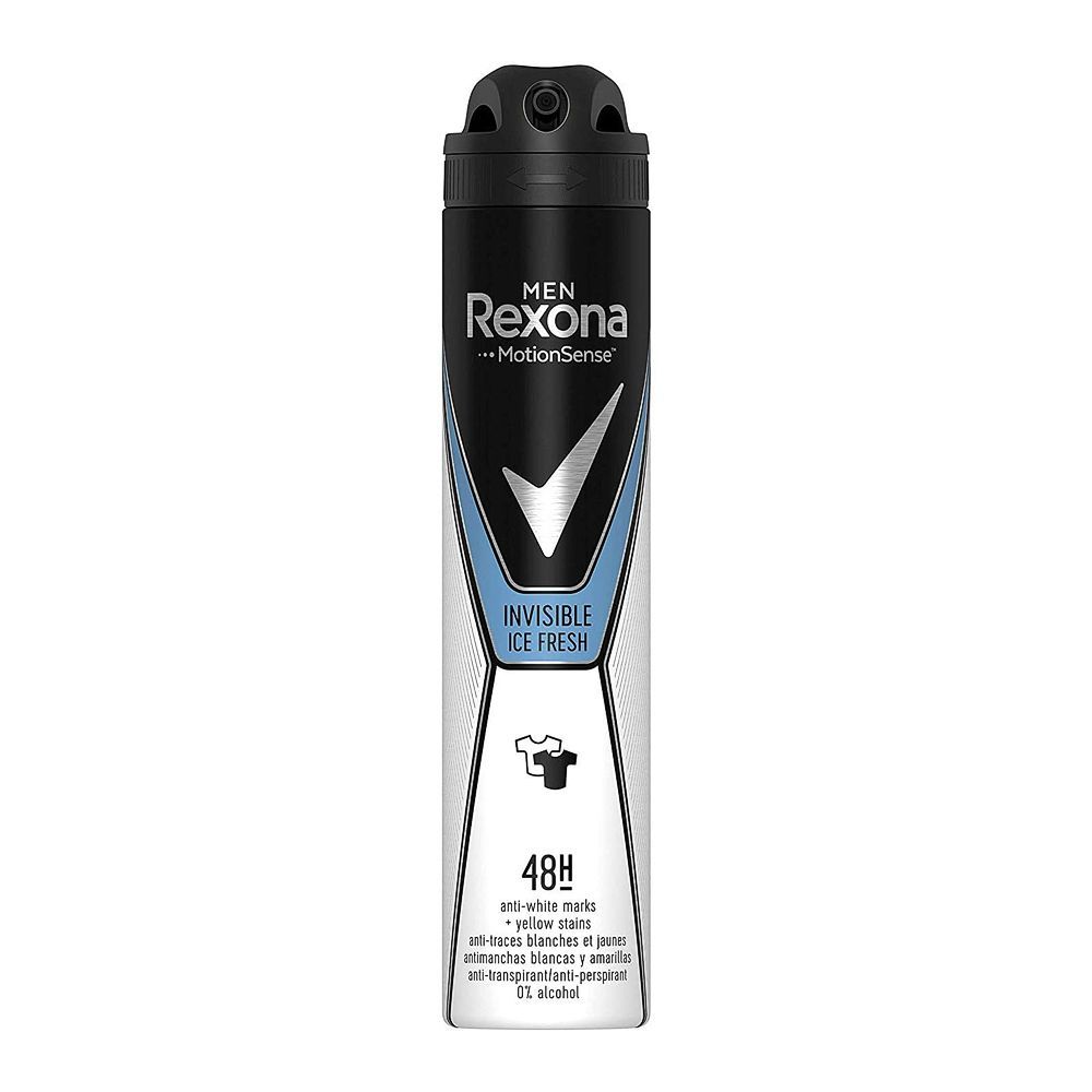 REXONA MEN DEODORANT INVISIBLE ICE FRESH 48H 200 ML