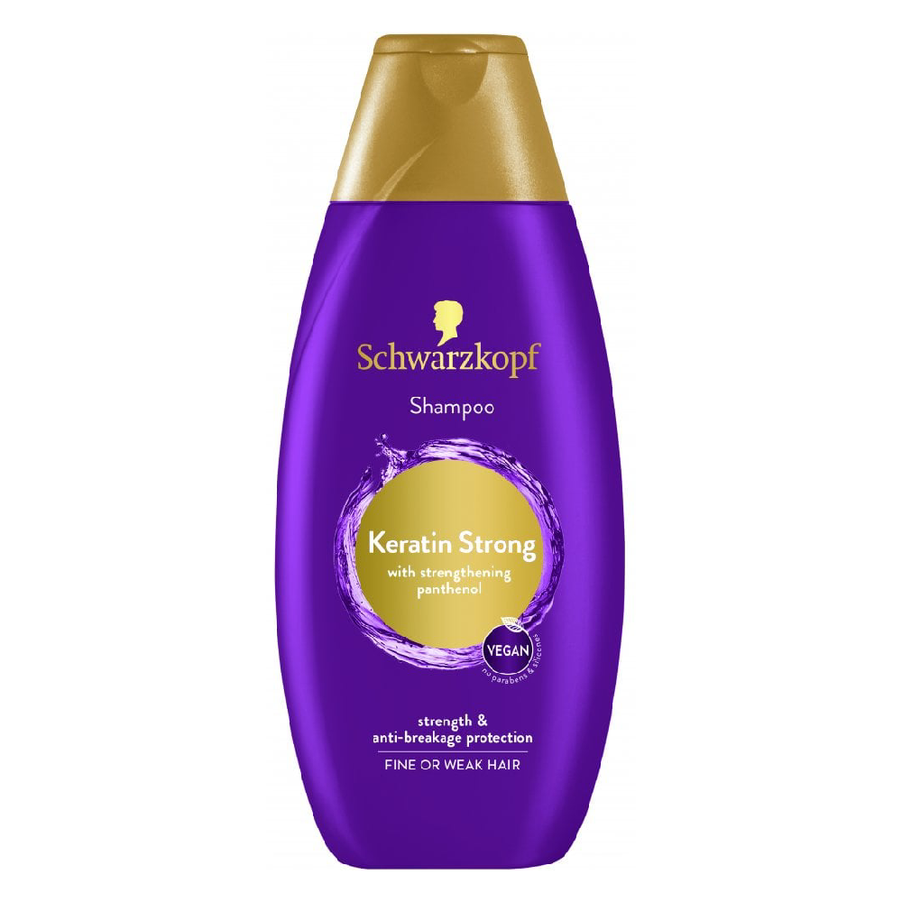 SCHWARZKOPF SHAMPOO KERATIN STRONG WITH PANTHENOL 250 ML