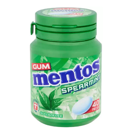 MENTOS GUM SPEARMINT SUGAR FREE 56GM