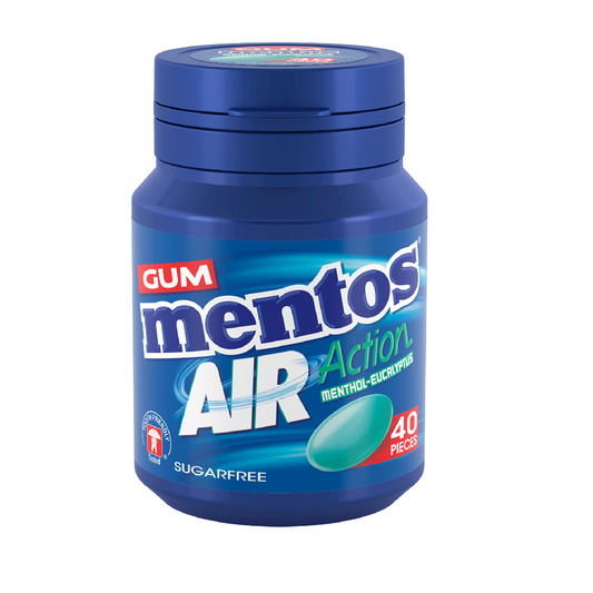 MENTOS GUM AIR ACTION SUGAR FREE 56GM