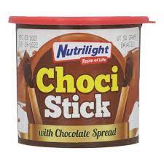 NUTRILIGHT CHOCI STICK WITH STRAWBERRY SPREAD 50GM