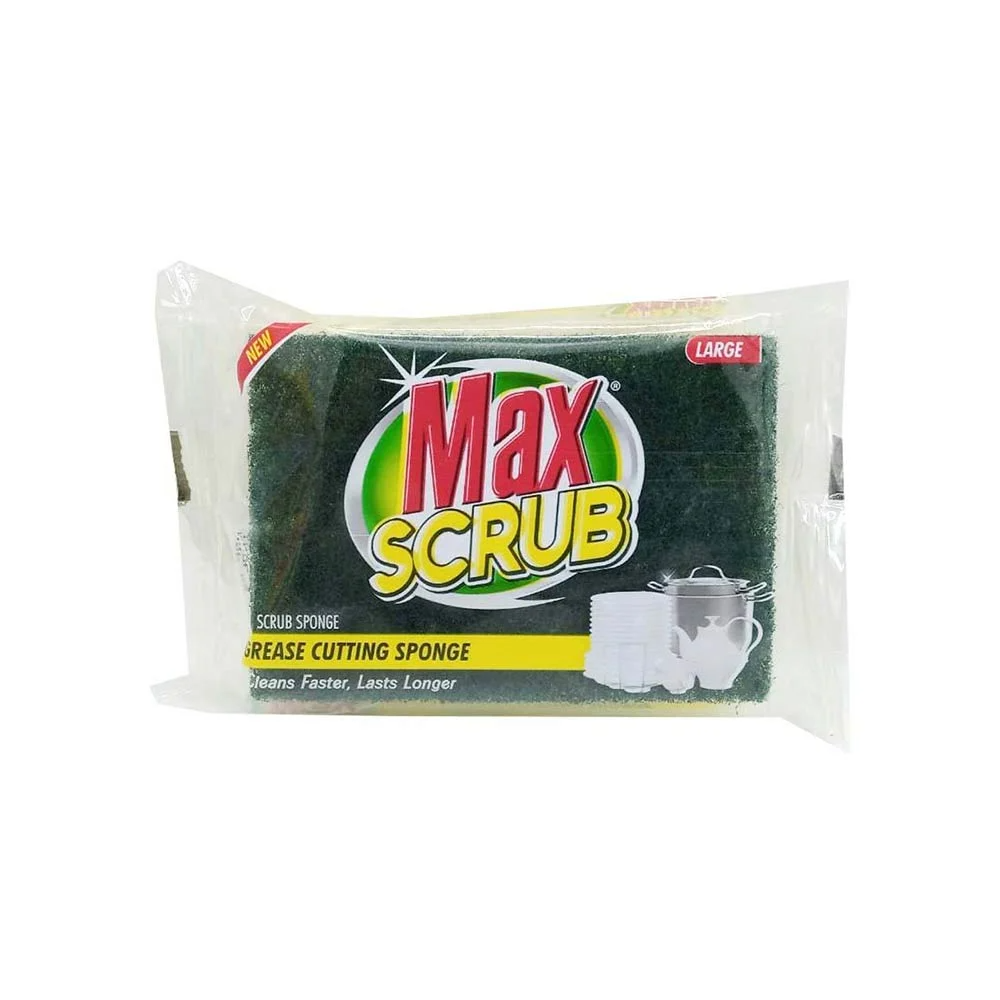 MAX GREASING CUTTING MULTI LARGE 3IN1Â SPONGE WITH SCRUB