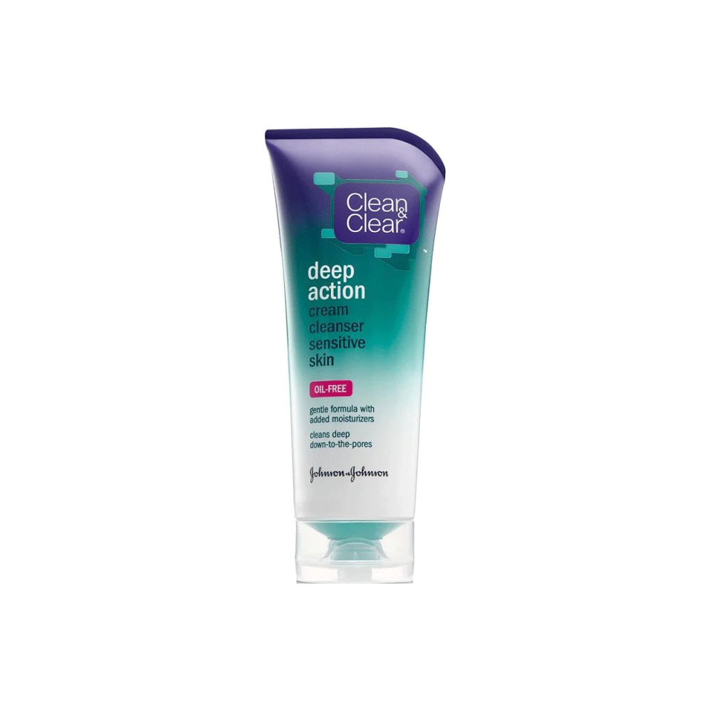 CLEAN & CLEAR CREAM CLEANSER DEEP ACTION SENSITIVE SKIN 184