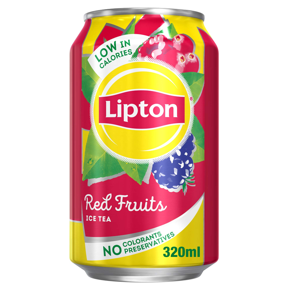 LIPTON ICE TEA RED FRUITS LOW IN CALORIES 320 ML