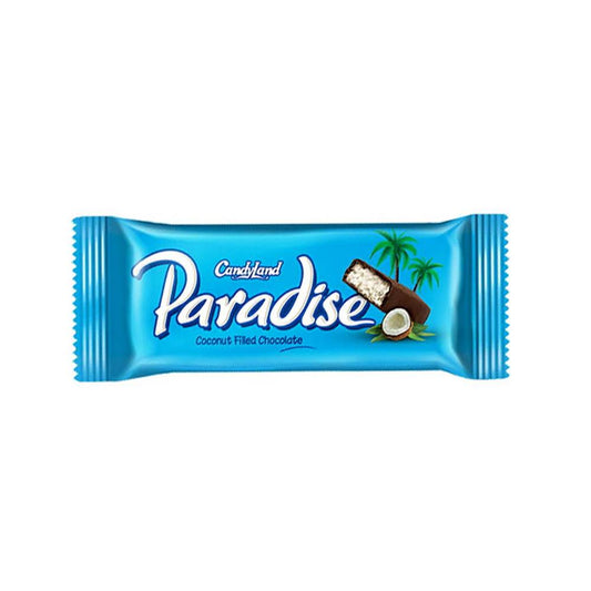 CANDYLAND PARADISE COCONUT CHOCOLATE BAR 18GM