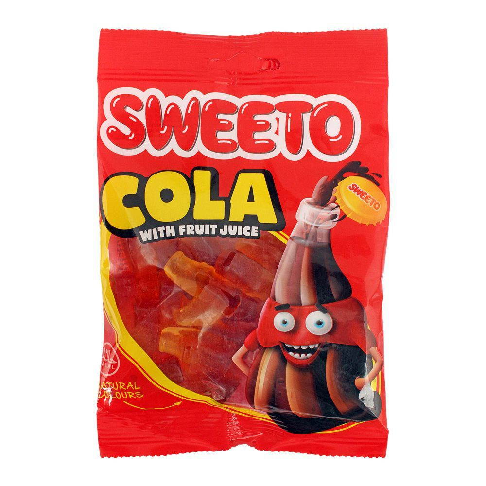 SWEETO JELLY COLA WITH FRUIT JUICE 80 GM