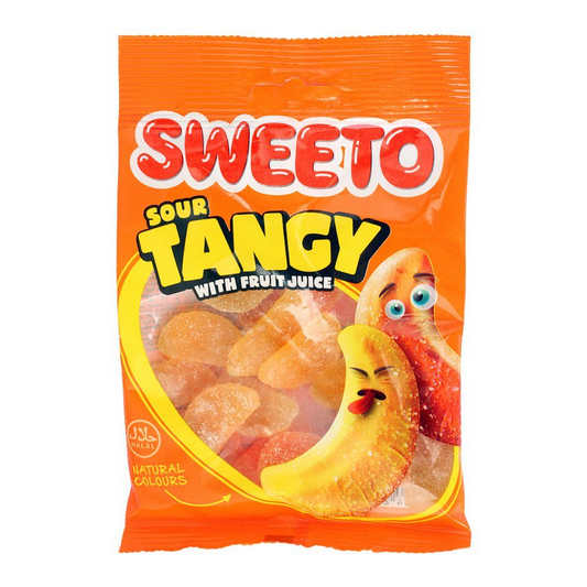 SWEETO JELLY SOUR TANGY WITH FRUIT JUICE 80 GM