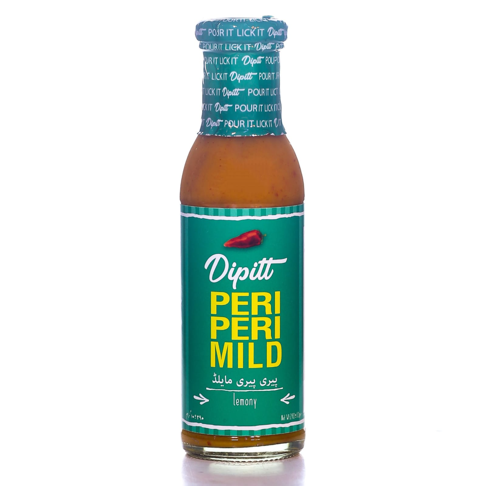 DIPITT PERI PERI MILD SAUCE BOTTLE