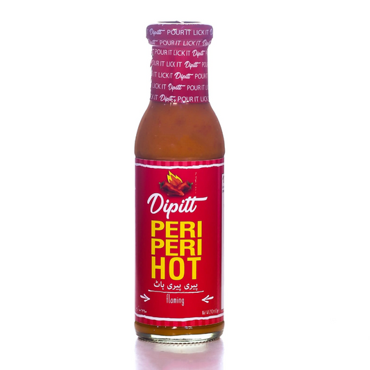 DIPITT PERI PERI HOT SAUCE BOTTLE