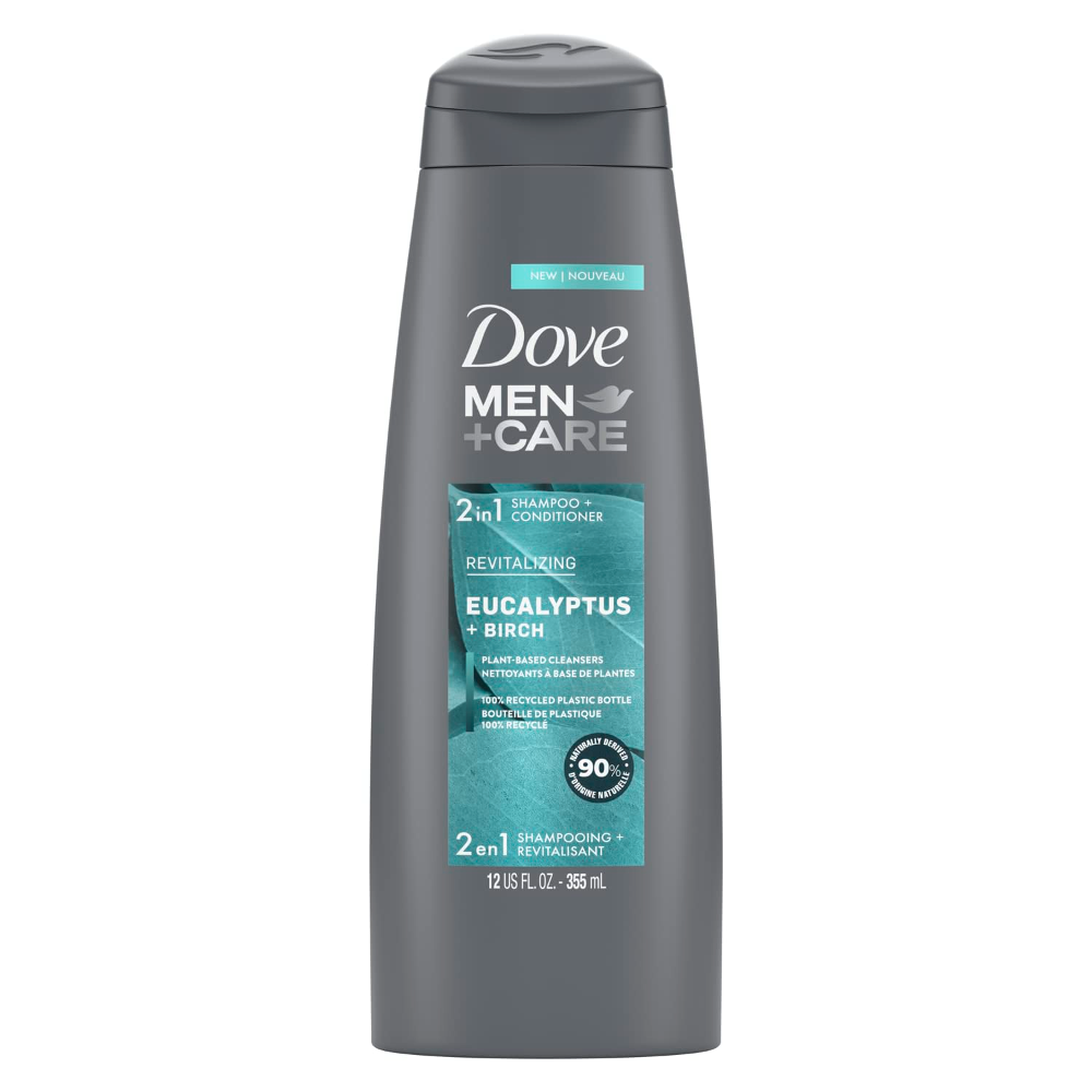 DOVE MEN CARE SHAMPOO PLUS CONDITIONER EUCALYPTUS 2IN1 355 M