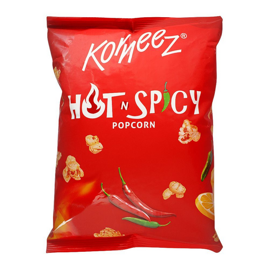 KORNEEZ HOT N SPICY POPCORN 50GM