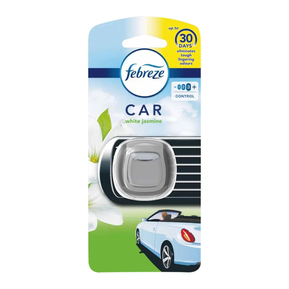 FEBREZE CAR AIR FRESHNER WHITE JASMINE 2 ML