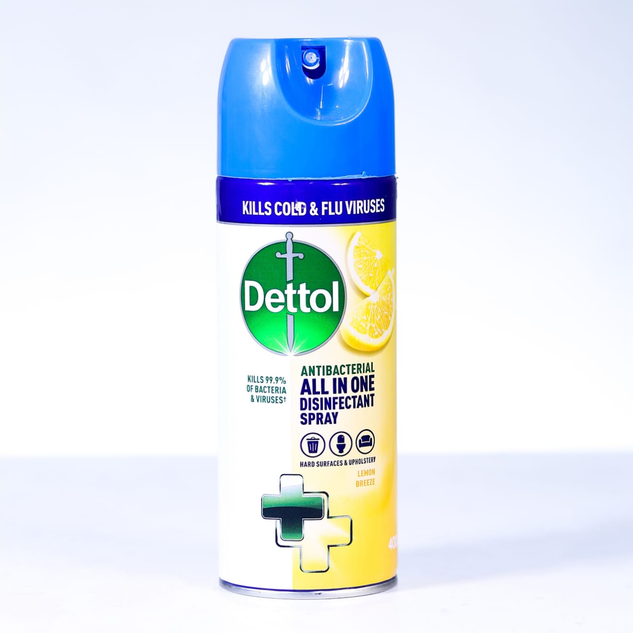 DETTOL DISINFECTANT SPRAY LEMON BREEZE ALL IN ONE 400 ML