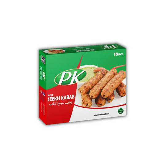 PK FOOD BEEF SEEKH KEBAB 540GM