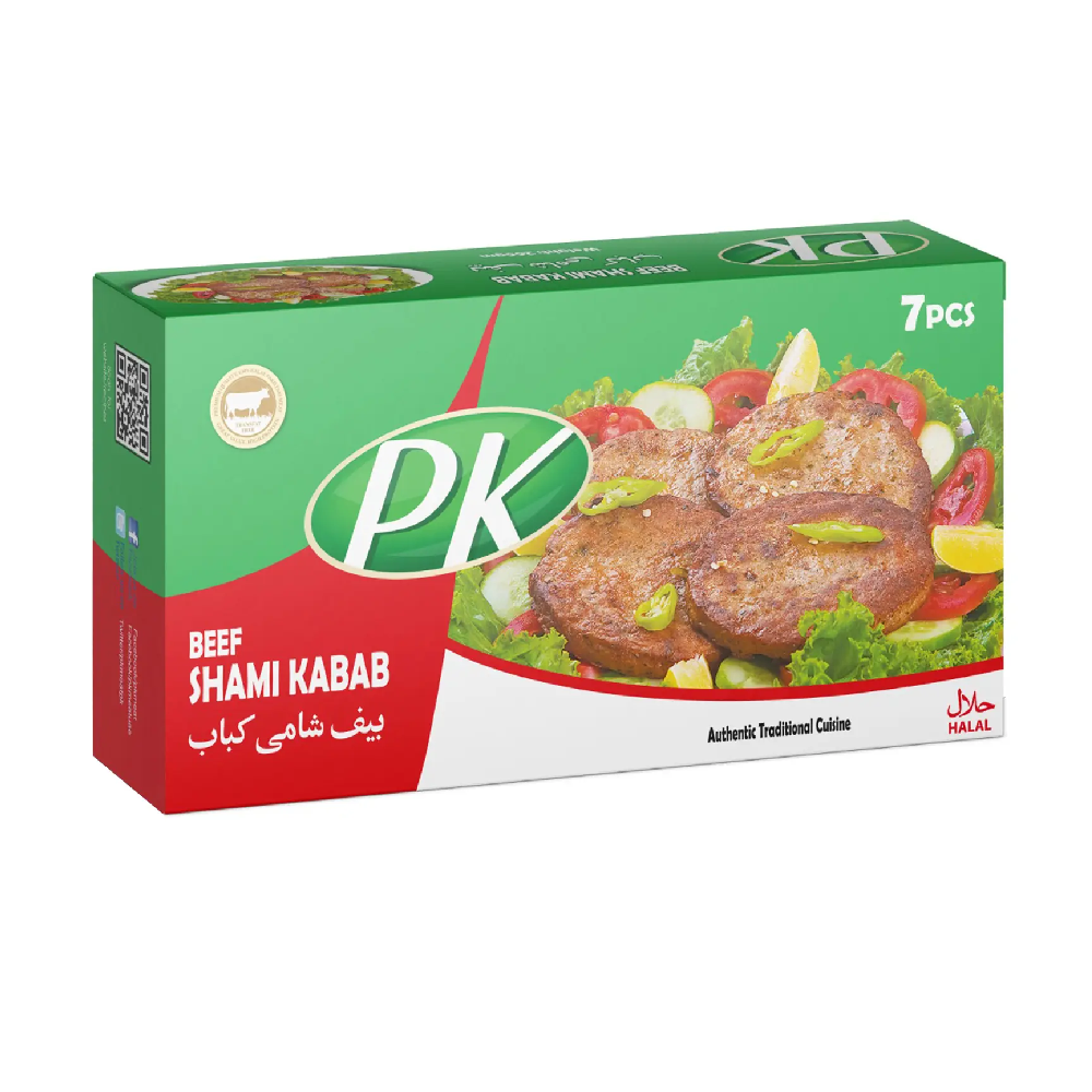 PK FOOD BEEF SHAMI KEBAB 7PCS