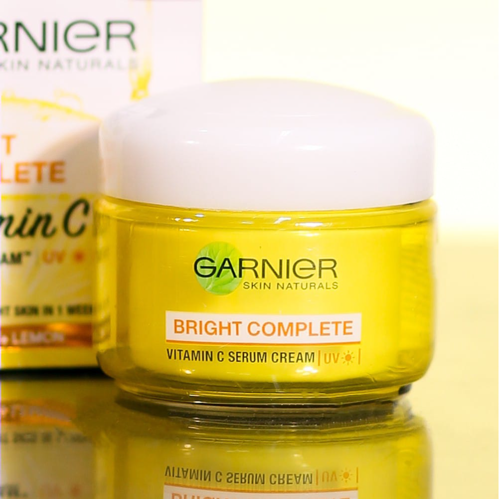 GARNIER BRIGHT COMPLETE VIT-C SERUM CREAM UV 45 GM