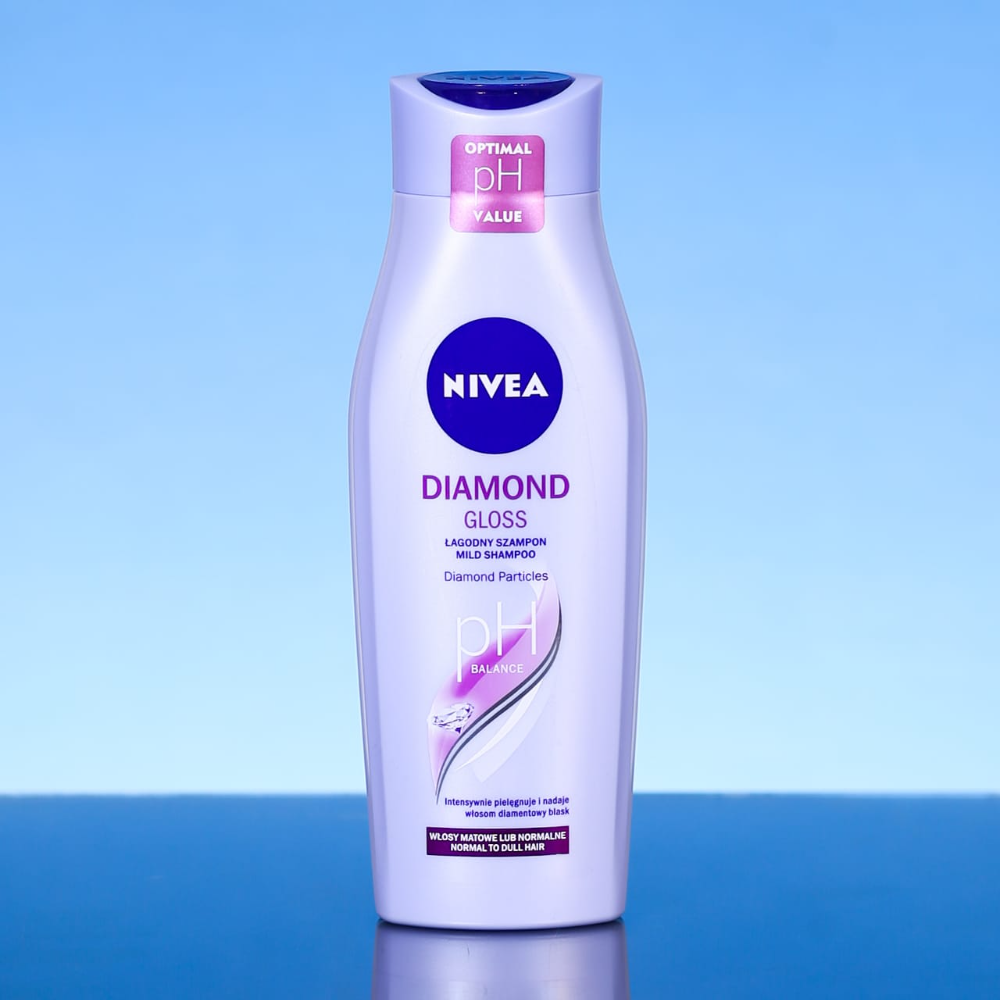 NIVEA SHAMPOO DIAMOND GLOSS NORMAL TO DULL HAIR 400 ML