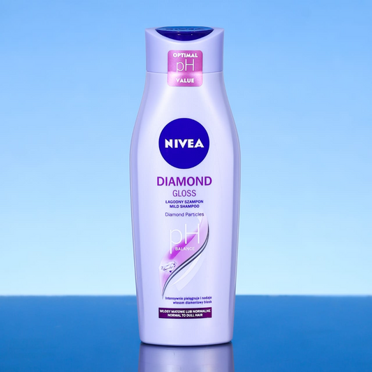 NIVEA SHAMPOO DIAMOND GLOSS NORMAL TO DULL HAIR 400 ML