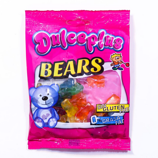 DULCEPLUS JELLY BEARS GLUTEN FREE 100 GM