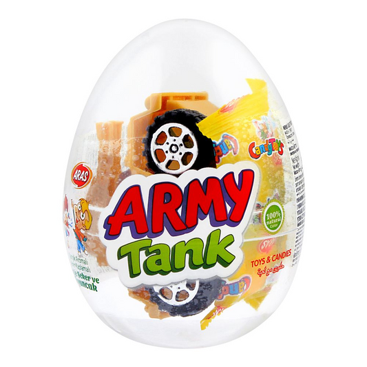 ARAS SURPRISE EGG & ARMY TANK 10 GM