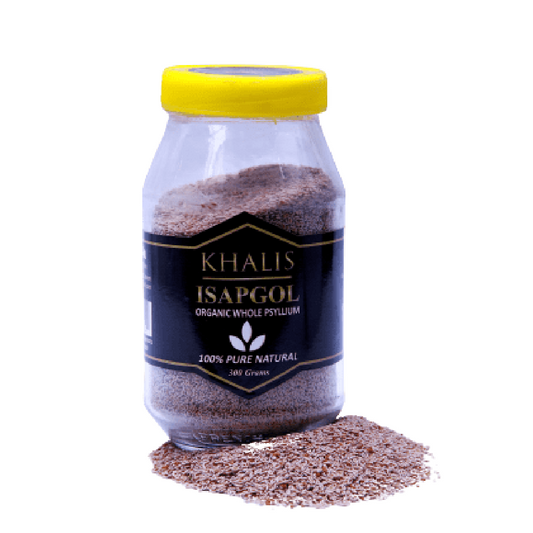 KHALIS ISAPGOL ORGANIC WHOLE JAR