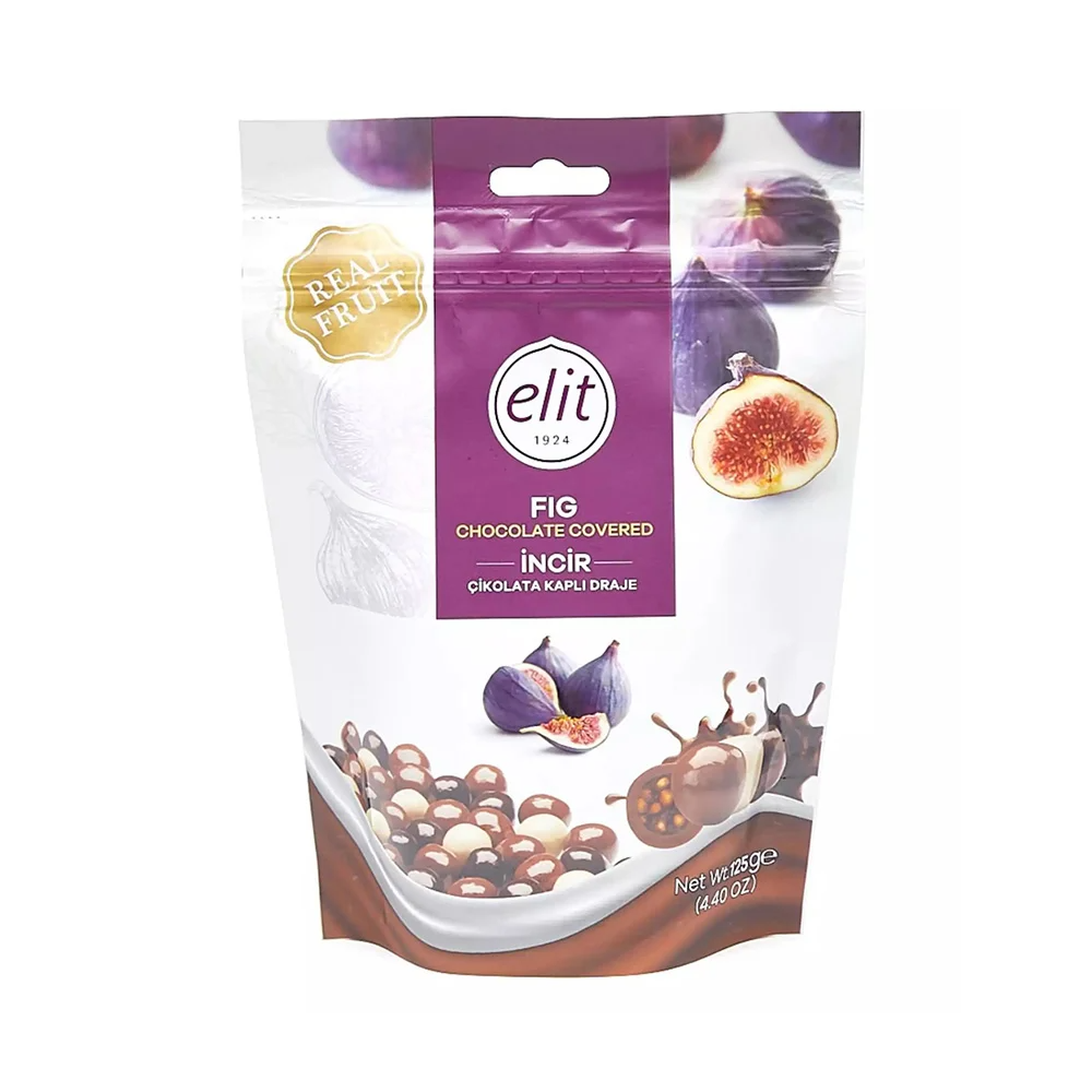 ELIT CHOCOLATE FIG POUCH 125 GM