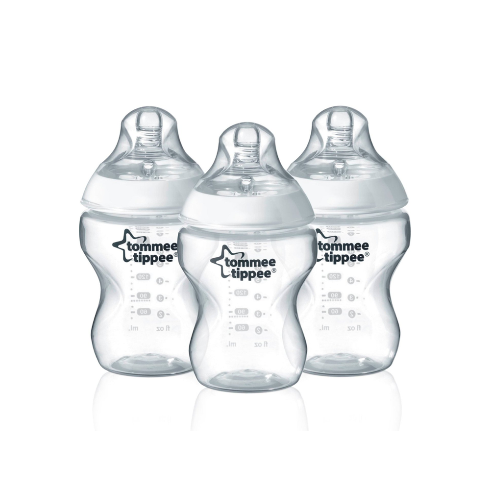 TOMMEE TIPPEE FEEDING BOTTLE ANTI COLIC 3PC 260 ML 422530/38