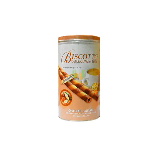 BISCOTTO WAFER STICKS CHOCOLATE HAZELNUT 125 GM