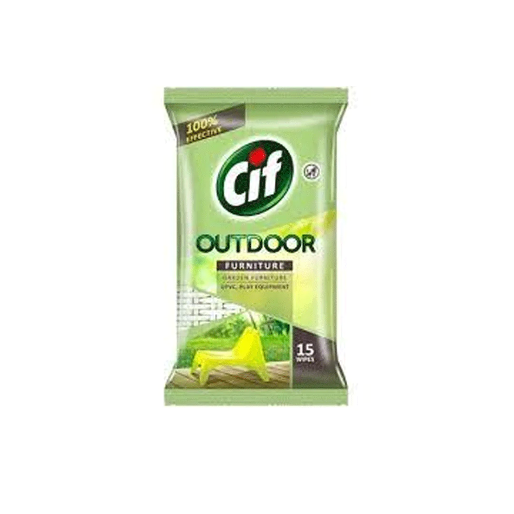 CIF WIPES OUTDOOR FURNITURE 15S