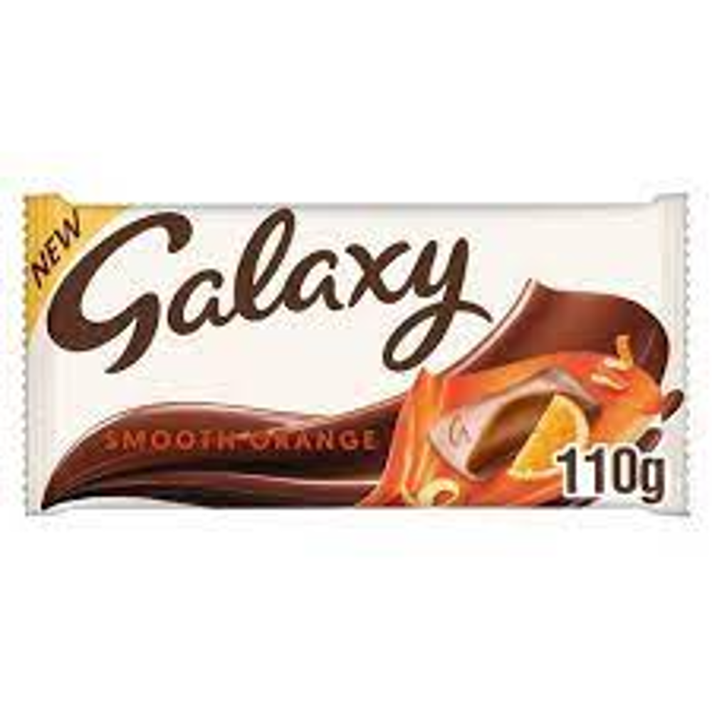 GALAXY CHOCOLATE SMOOTH ORANGE 110G