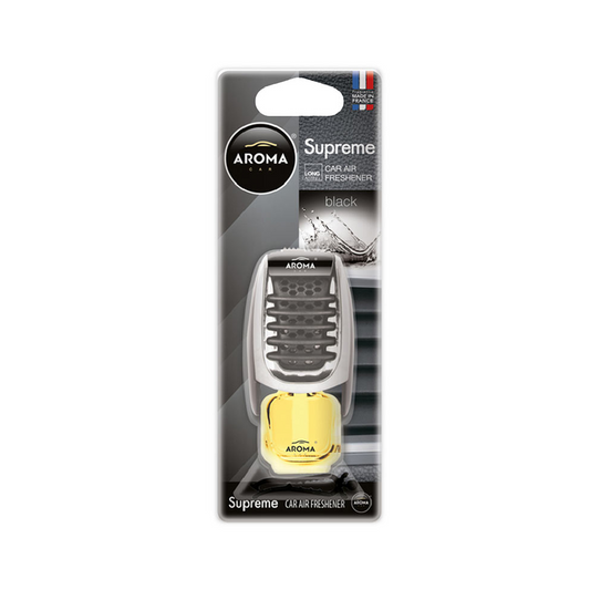 AROMA CAR AIR FRESHENER SUPREME BLACK 7ML