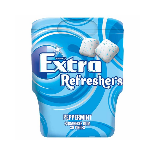 WRIGLEY EXTRA GUM REFRESHER PEPERMINT SUGAR FREE 67 GM