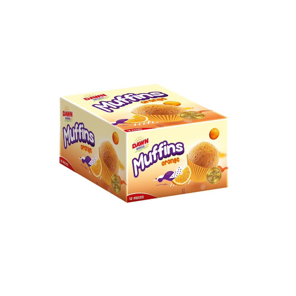 DAWN BREAD MUFFIN CAKE ORANGE 240 GM