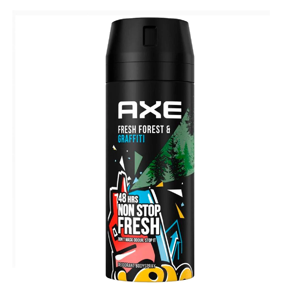 AXE DEODORANT FRESH FOREST & GRAFFITI 150 ML