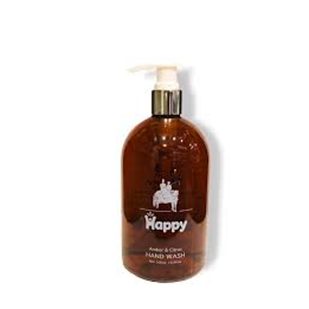 HAPPY HAND WASH AMBER & CITRUS 500 ML