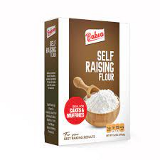 BAKEA SELF RAISING FLOUR 375 GM