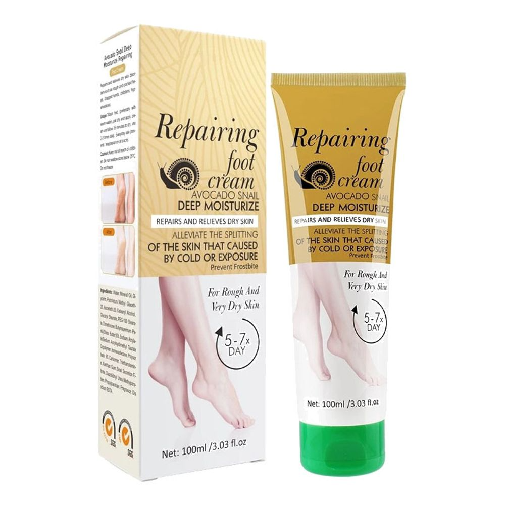 AICHUN BEAUTY AVOCADO SNAIL REPARING FOOT CREAM 100ML