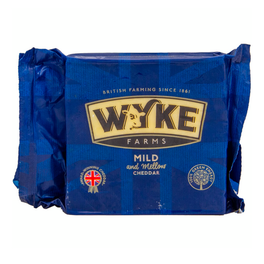 WYKE FARMS MILD AND MELLOWS CHEDDAR 200 GM