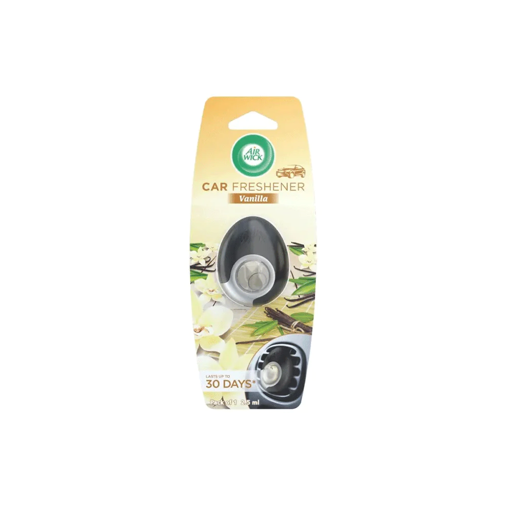 AIR WICK CAR FRESHNER VANILLA 2X2.5 ML