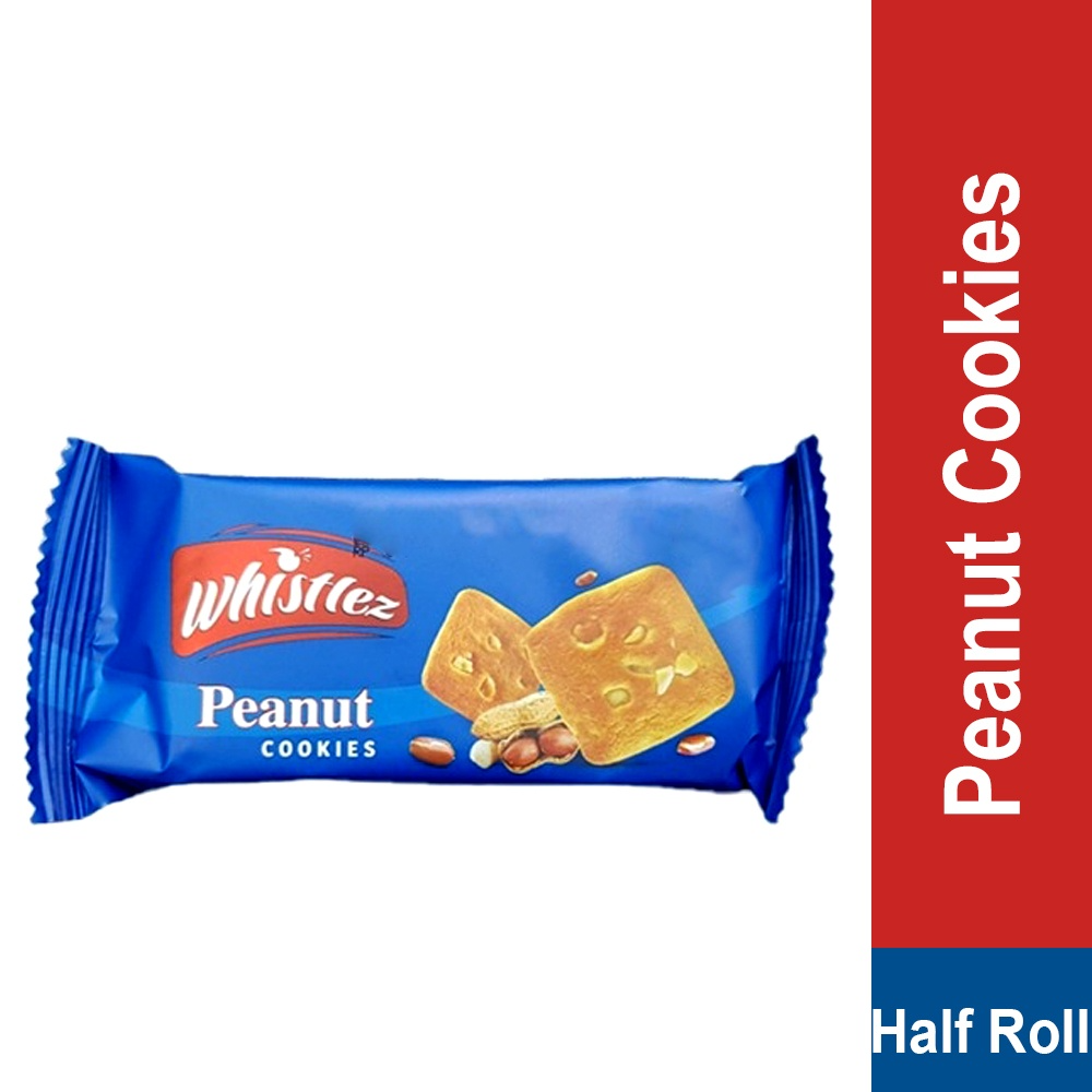 WHISTLEZ  PEANUT HALF ROLL 48 GM